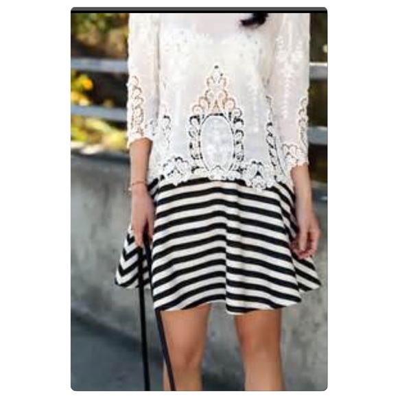 Banana Republic Tops - New - BR scallop lace top.